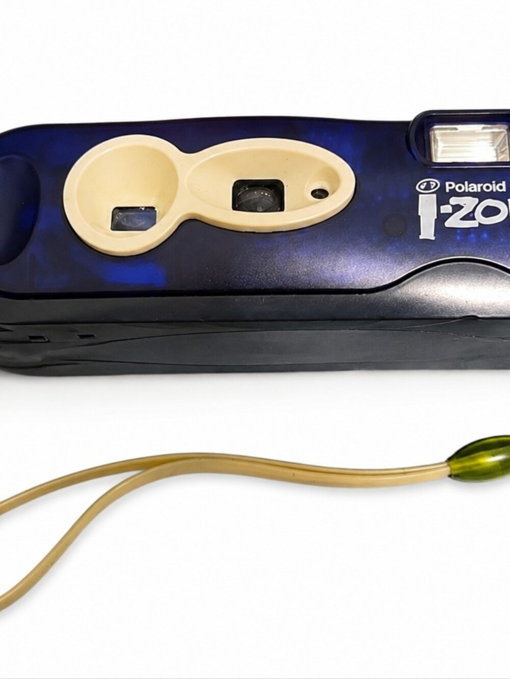 Vintage Polaroid i-Zone Instant Pocket Camera Blue Cream Y2K Retro Collectible - Picture 3 of 6
